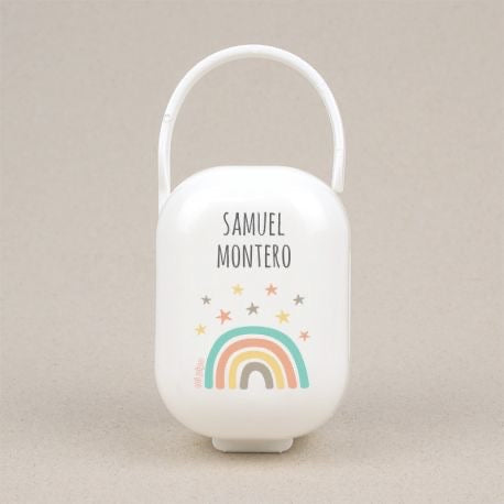 Cajita Portachupetes Personalizada (Varios diseños)
