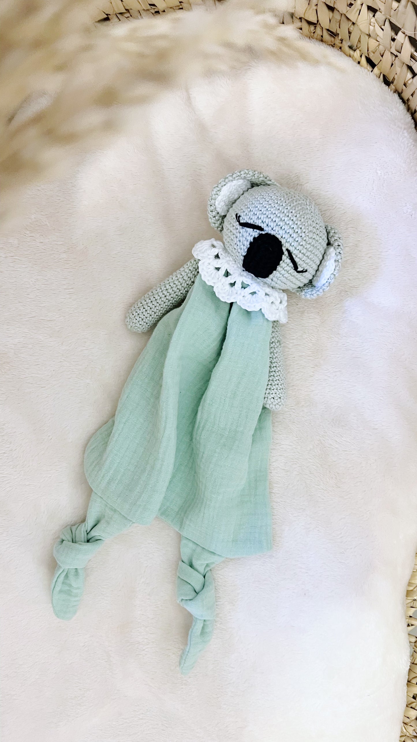 Doudou Muñeco de apego con muselina Personalizable