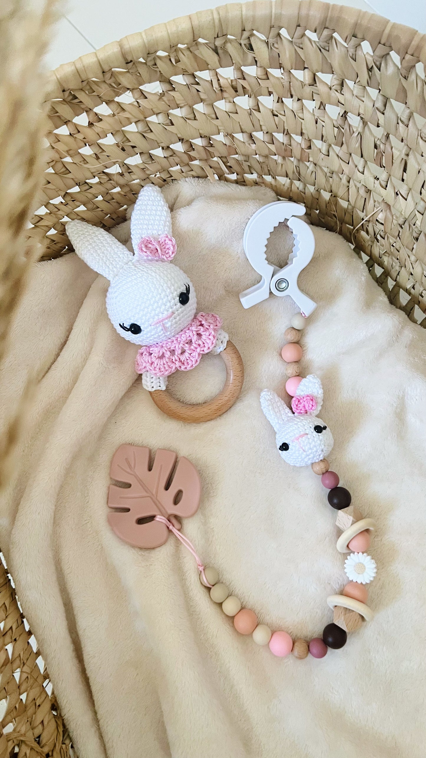 Pack Bienvenido bebé - Familia Conejita