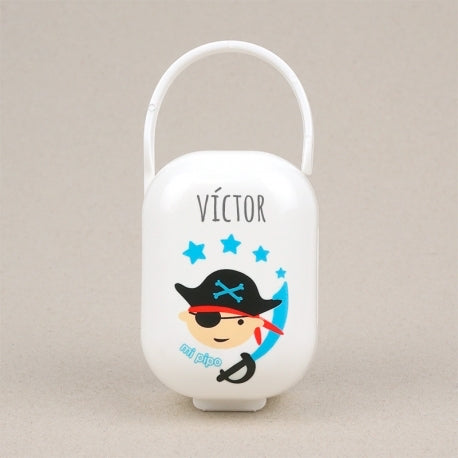 Cajita Portachupetes Personalizada (Varios diseños)
