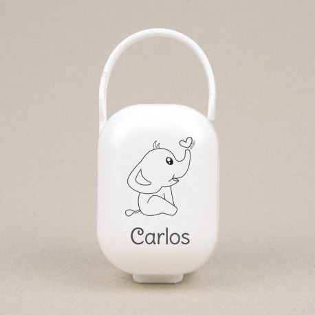 Cajita Portachupetes Personalizada (Varios diseños)