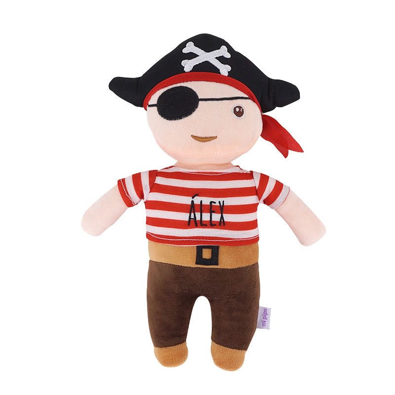 Cajita Muñeco Pirata + Colonia personalizada