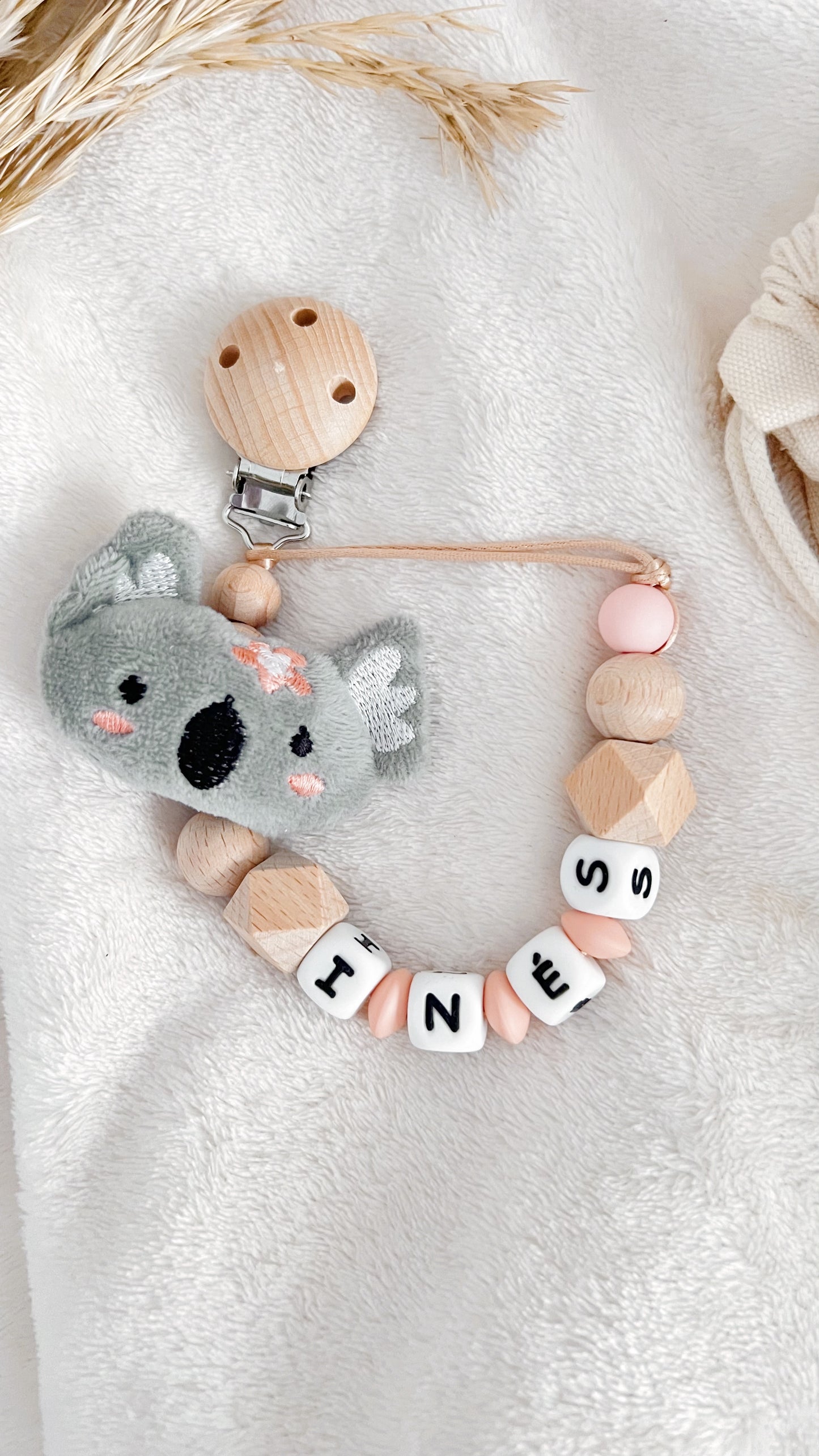 Chupetero Personalizado Fauna (modelo a elegir)