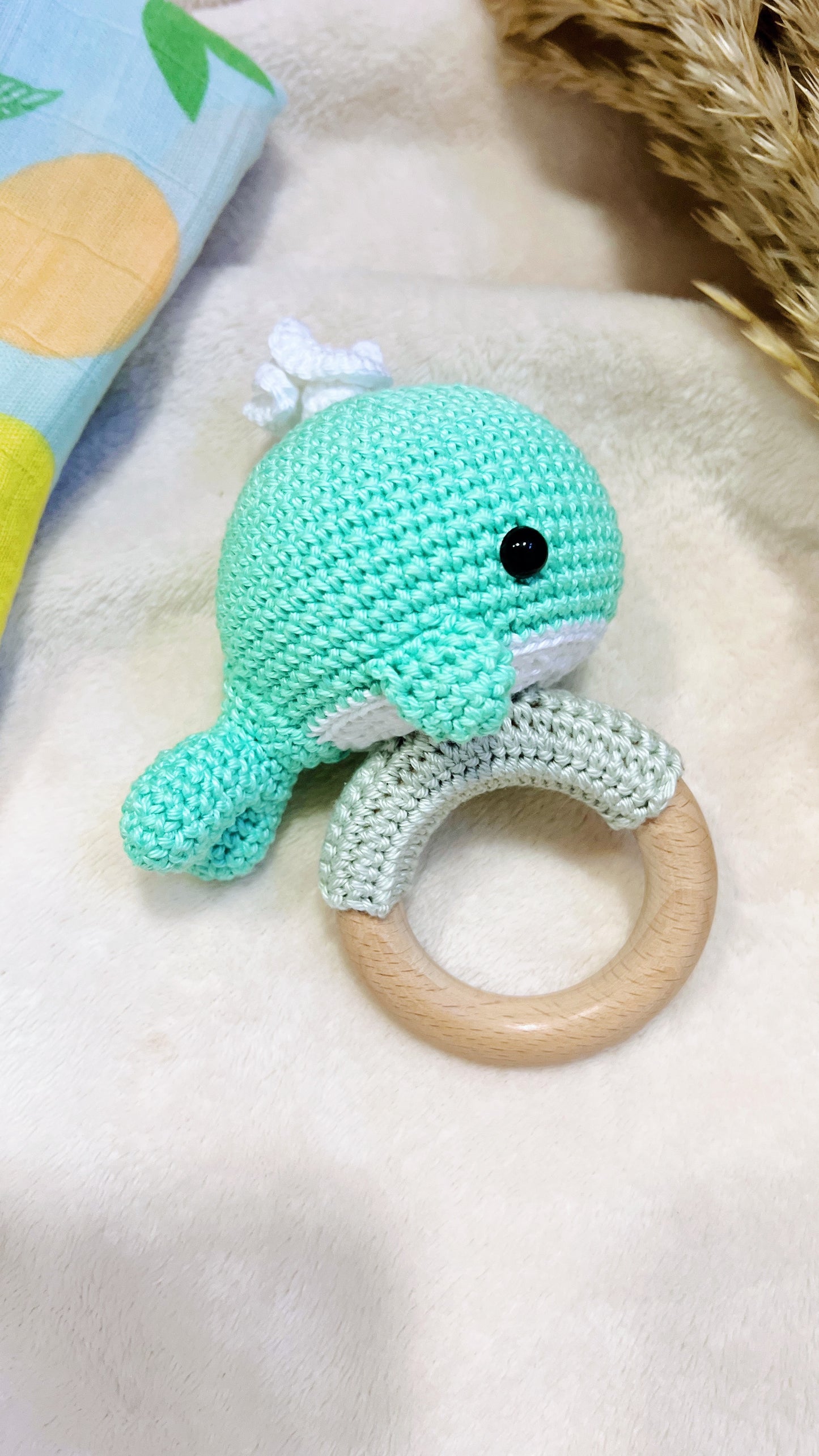 Sonajero Ballena - Menta
