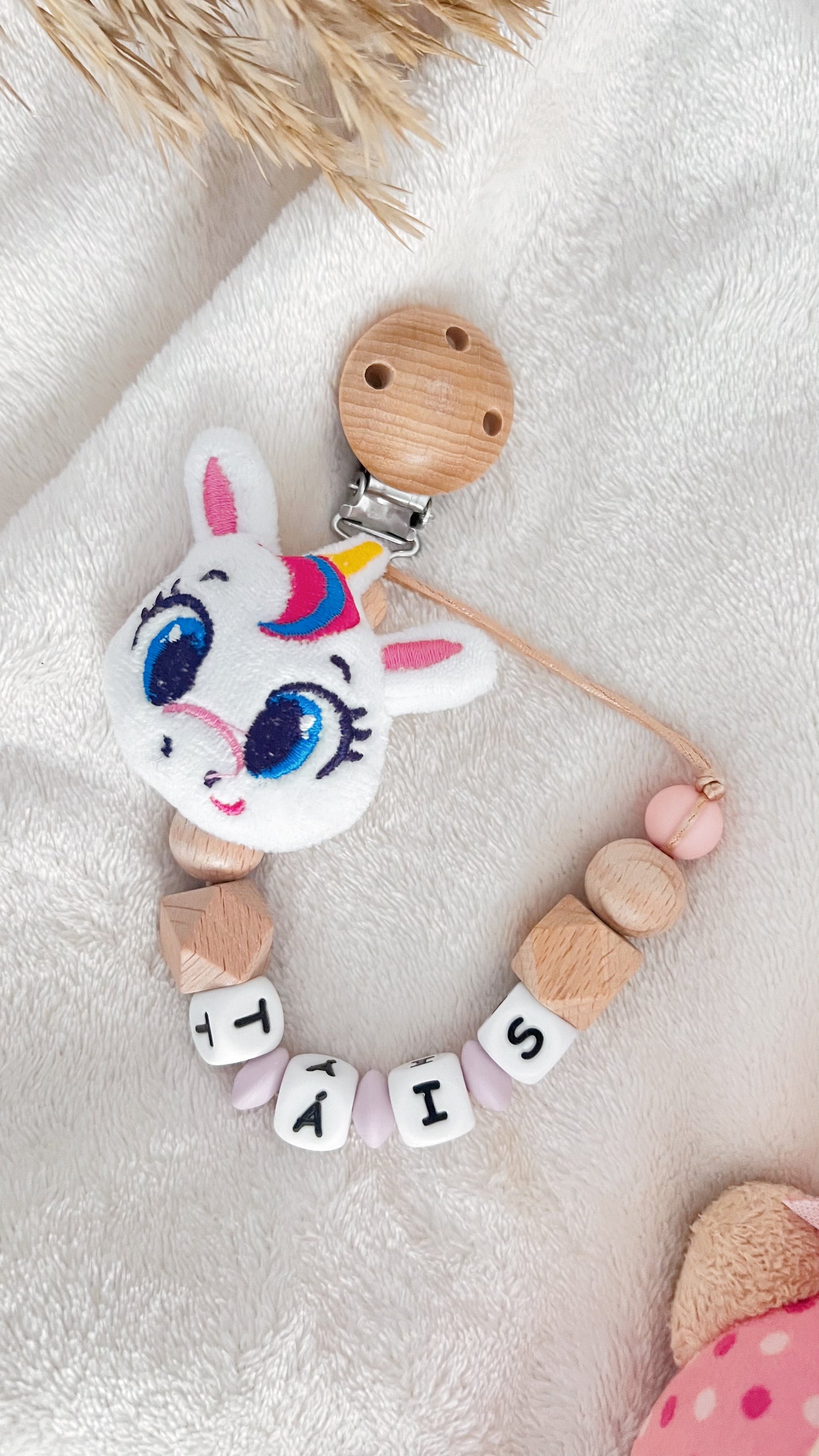 Chupetero Personalizado Fauna (modelo a elegir)