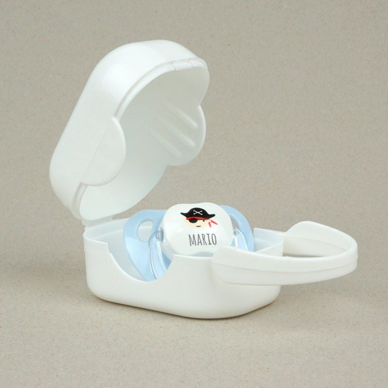 Cajita Portachupetes Personalizada (Varios diseños)