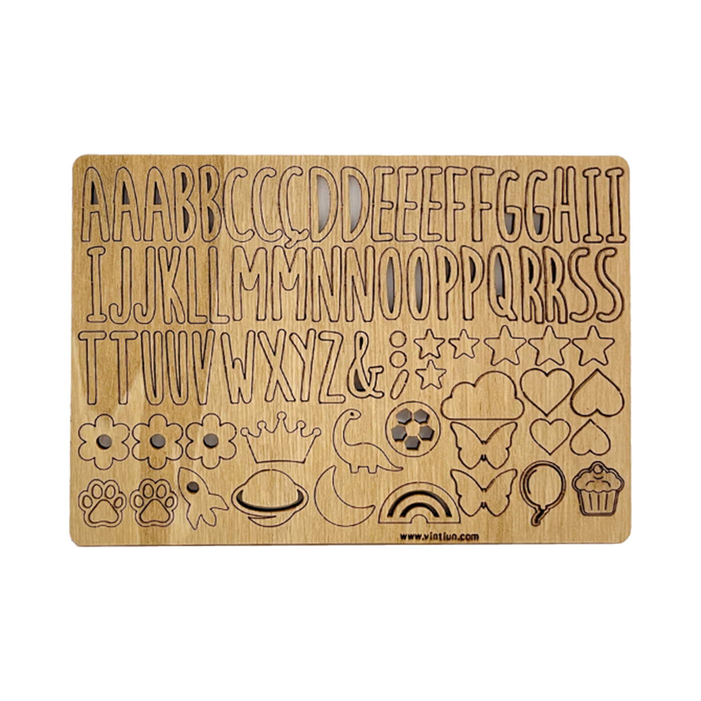 Placa de madera Animalia (Varias opciones)