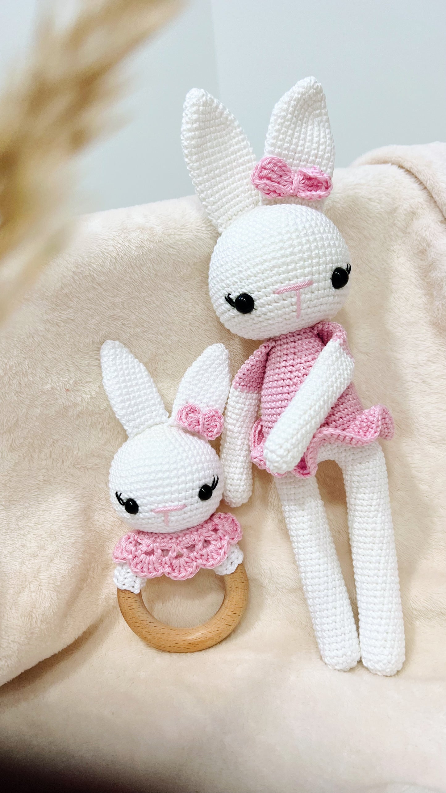 Pack Bienvenido bebé - Familia Conejita