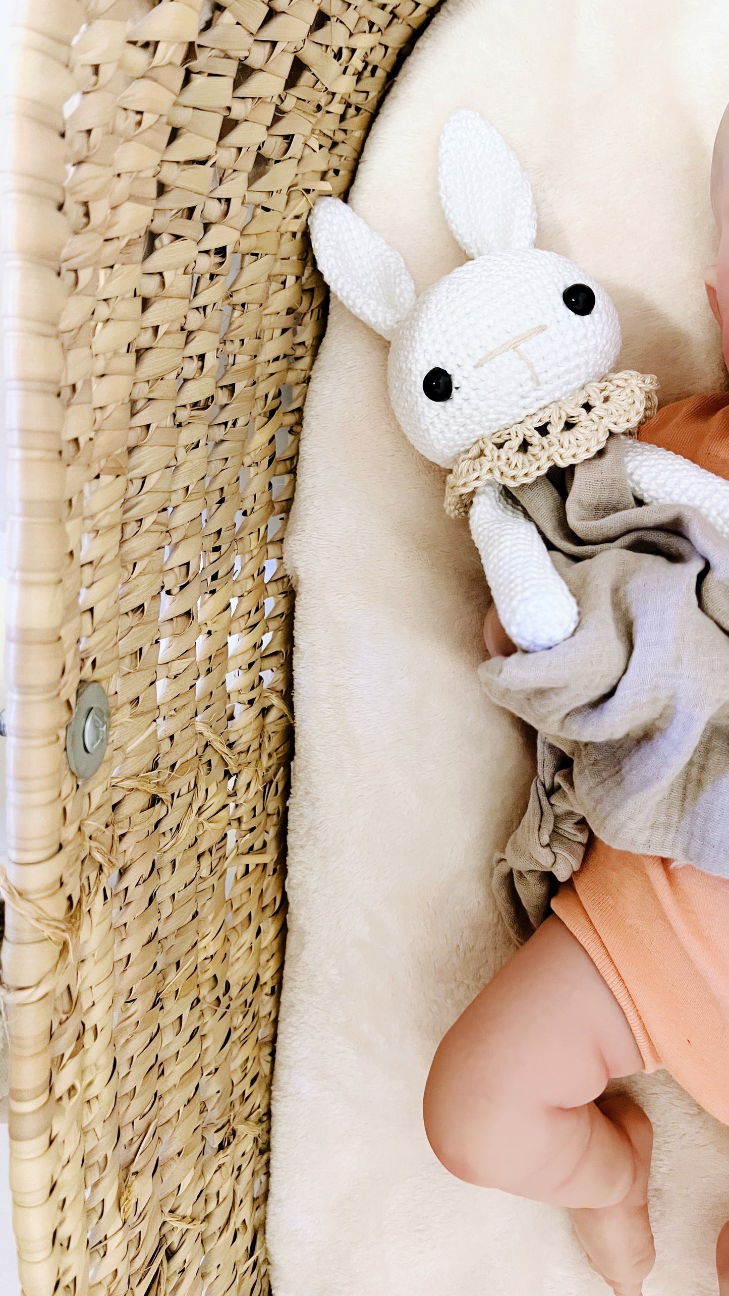 Doudou Muñeco de apego con muselina Personalizable