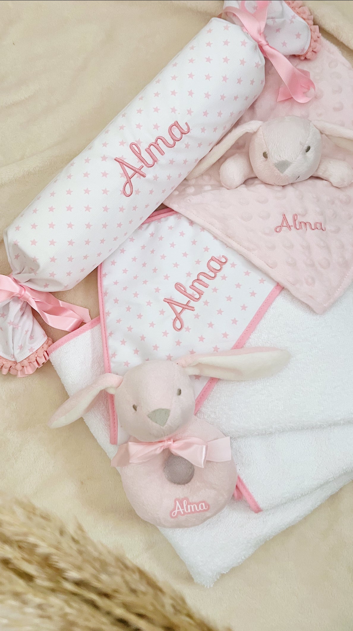 Cojín Antivuelco Caramelo Rosa