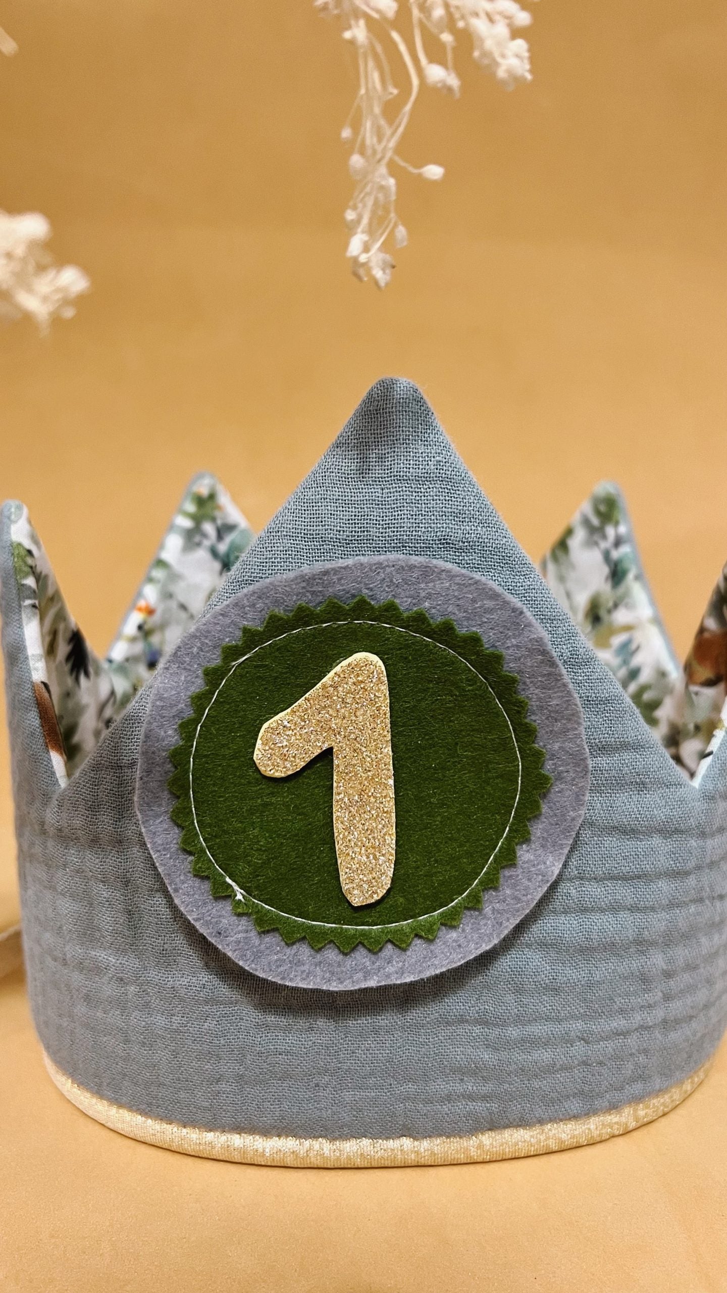 Corona de Cumple SABANA (1, 2 y 3 años)