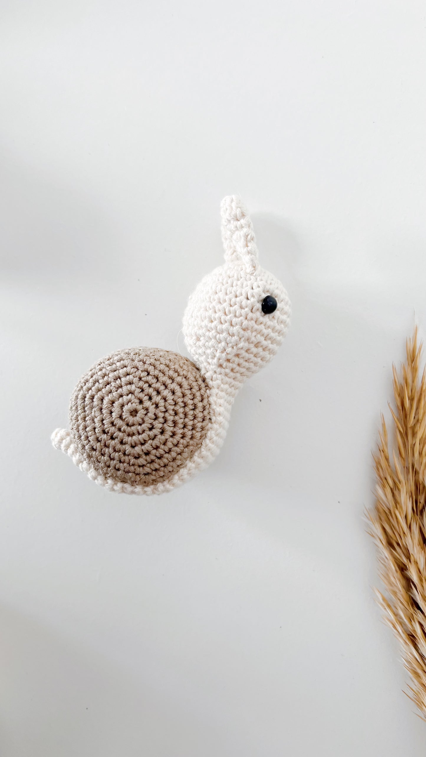 Sonajero Caracol - Beige