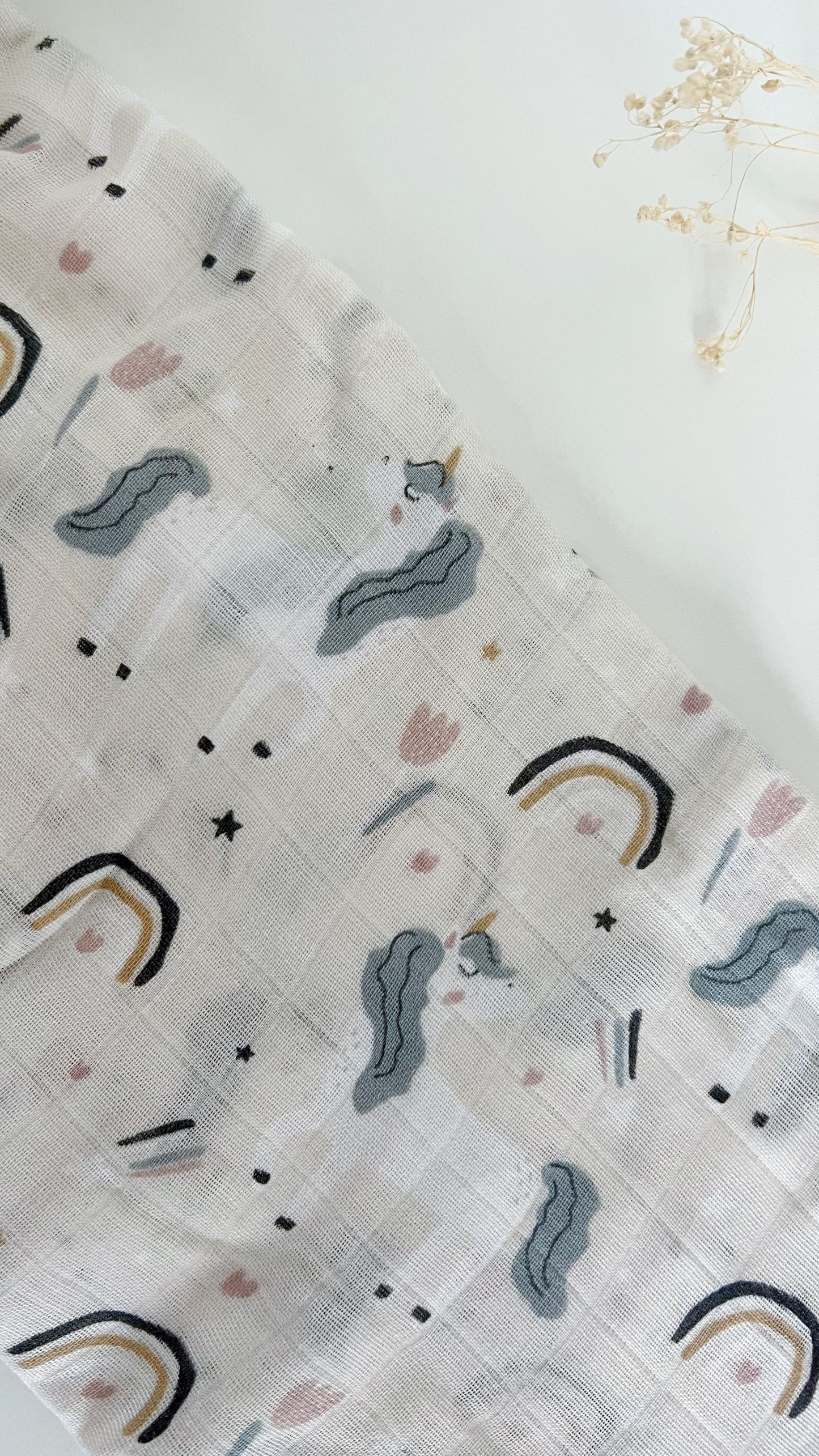 Muselina Unicornios