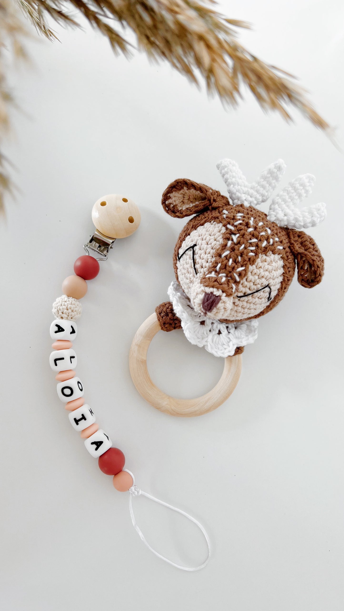 Pack Dúo Little Deer (tonos Peach Boho)