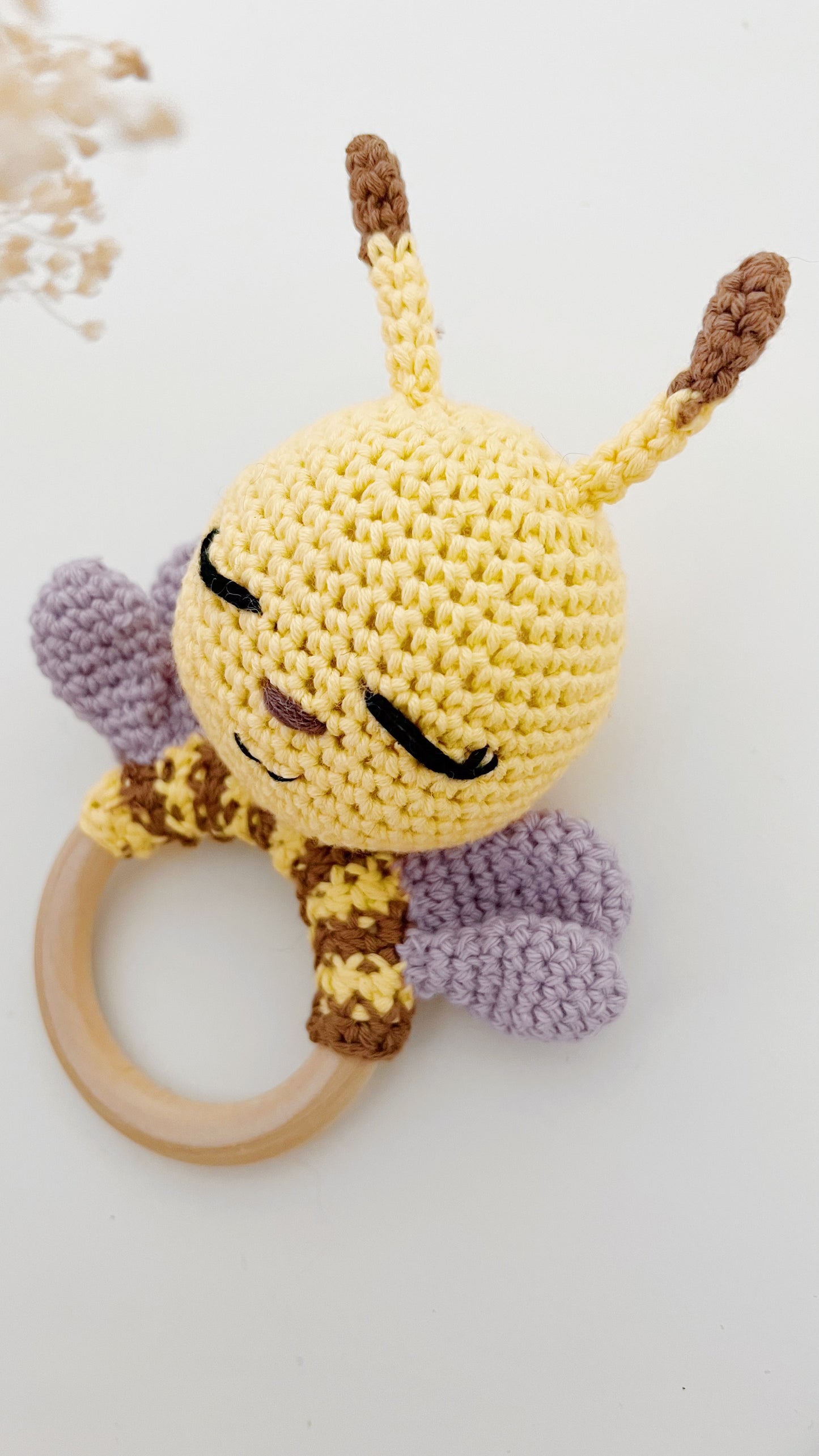 Sonajero Abeja - lila