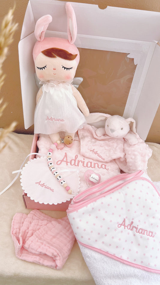Canastilla Bailarina Rosa (Maxi Pack)