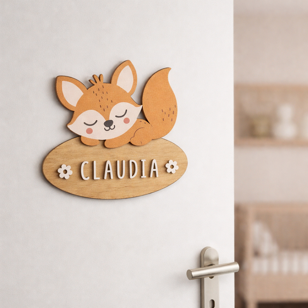 Placa de madera Animalia (Varias opciones)