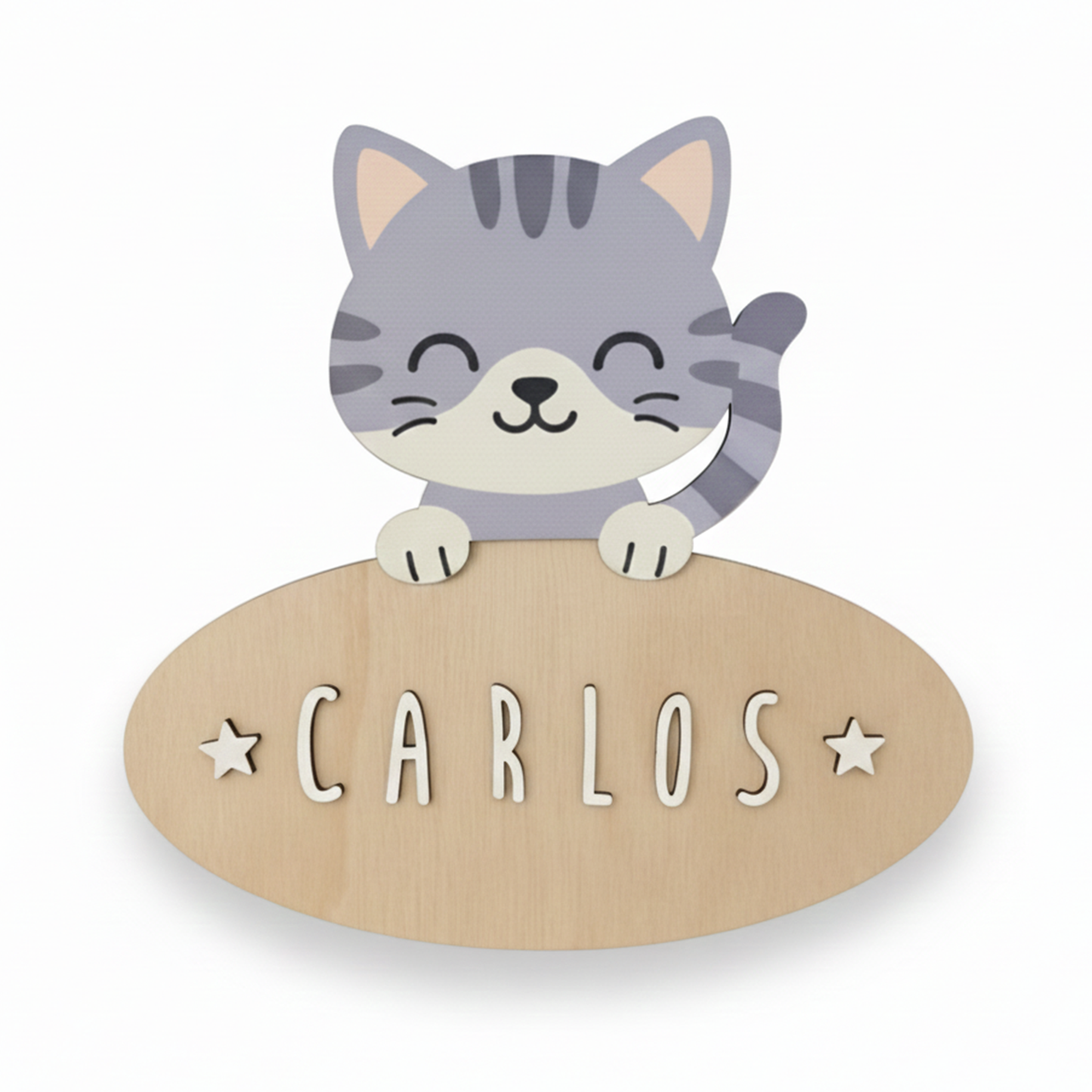 Placa de madera Animalia (Varias opciones)