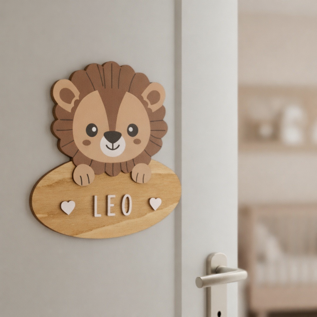 Placa de madera Animalia (Varias opciones)