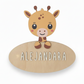 Placa de madera Animalia (Varias opciones)