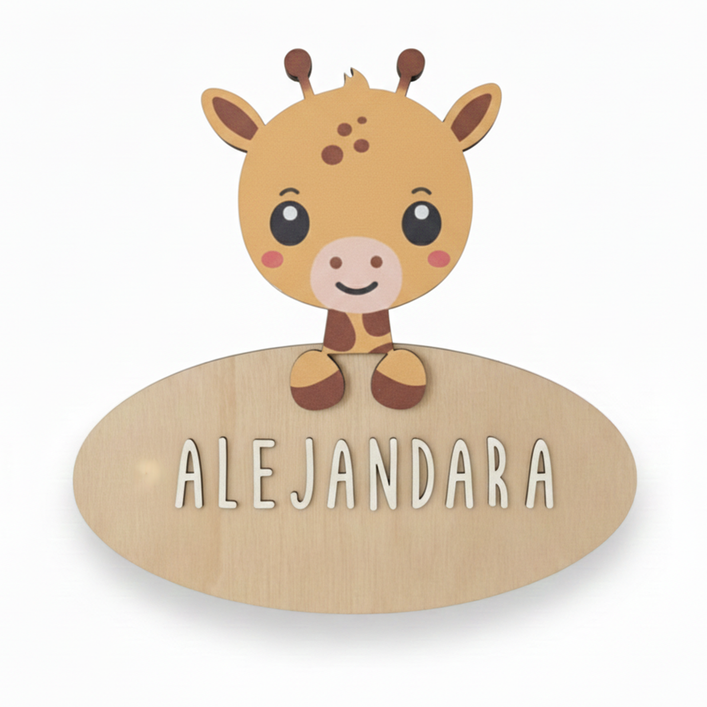 Placa de madera Animalia (Varias opciones)