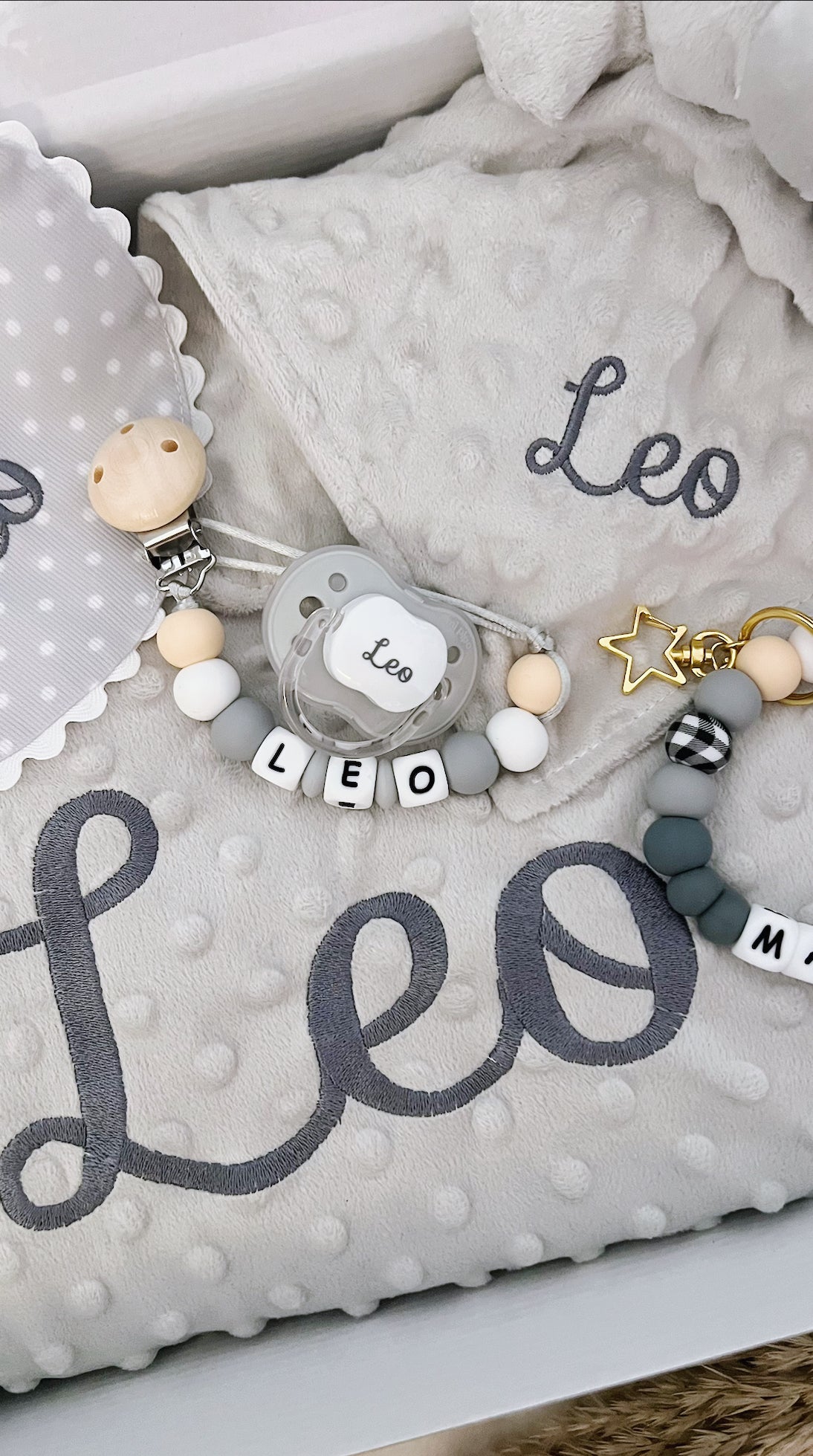 Cajita Premium Baby&Mum Gris
