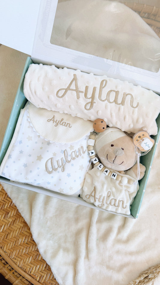 Canastilla Primeros Meses Beige