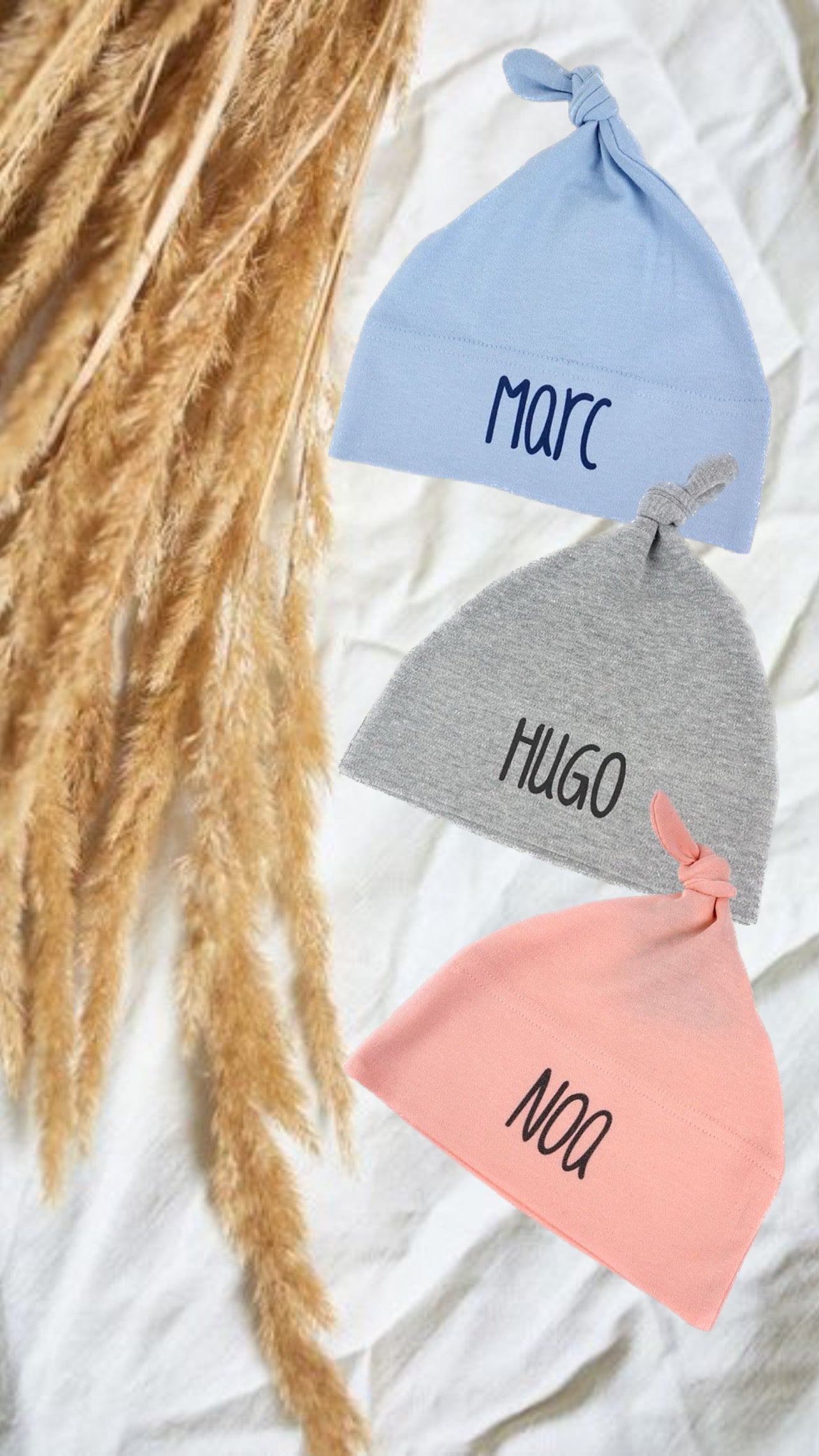 Gorro Recién Nacido Personalizado