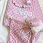 Pack Manta Rosa Blush (Chupetero, chupete, manta y doudou)