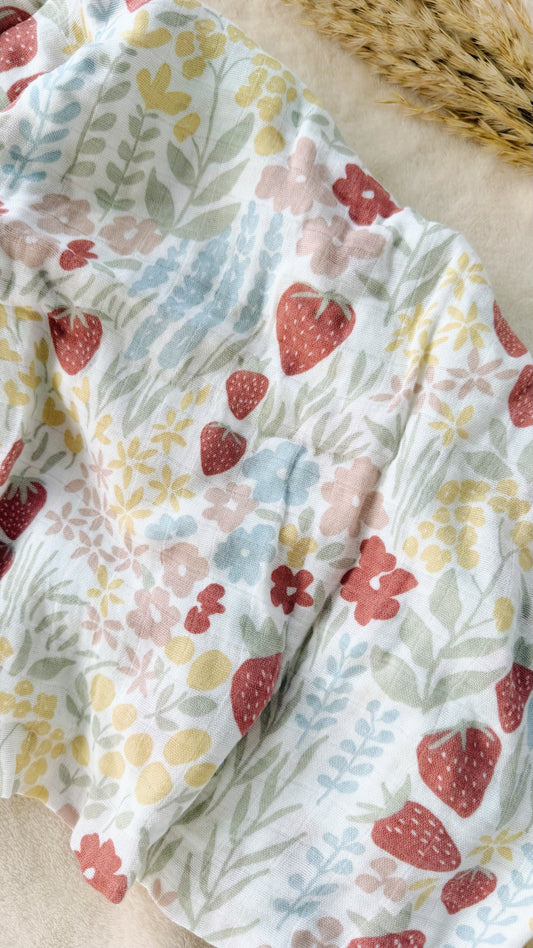Muselina Fresas
