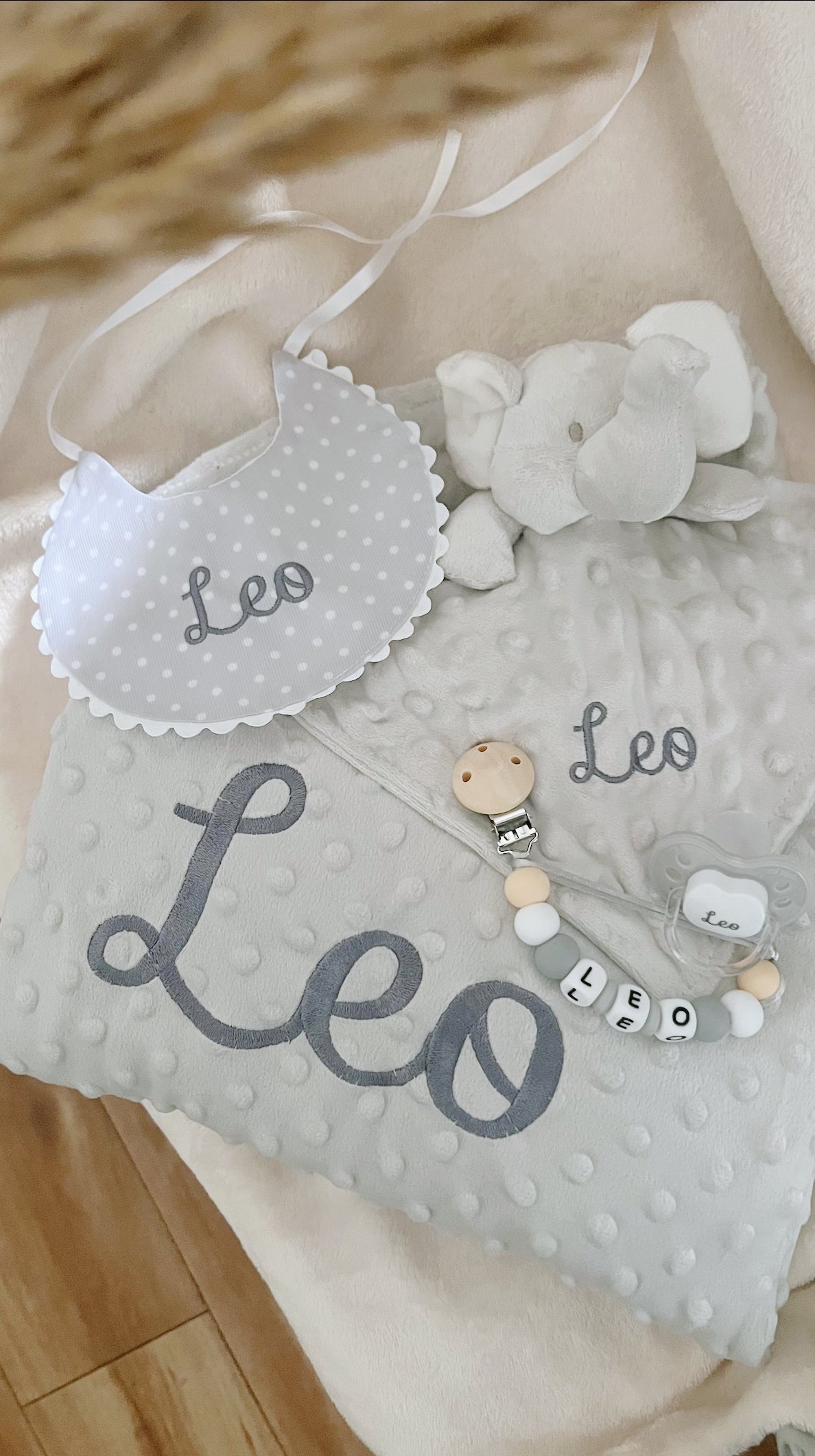 Cajita Premium Elefante (Gris)